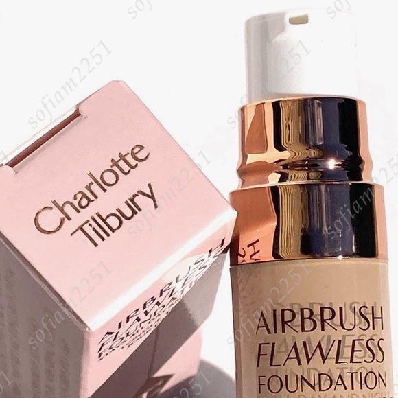 💖NEW!💖Charlotte Tilbury Airbrush Flawless Finish Foundation BNIB! - Picture 5 of 11